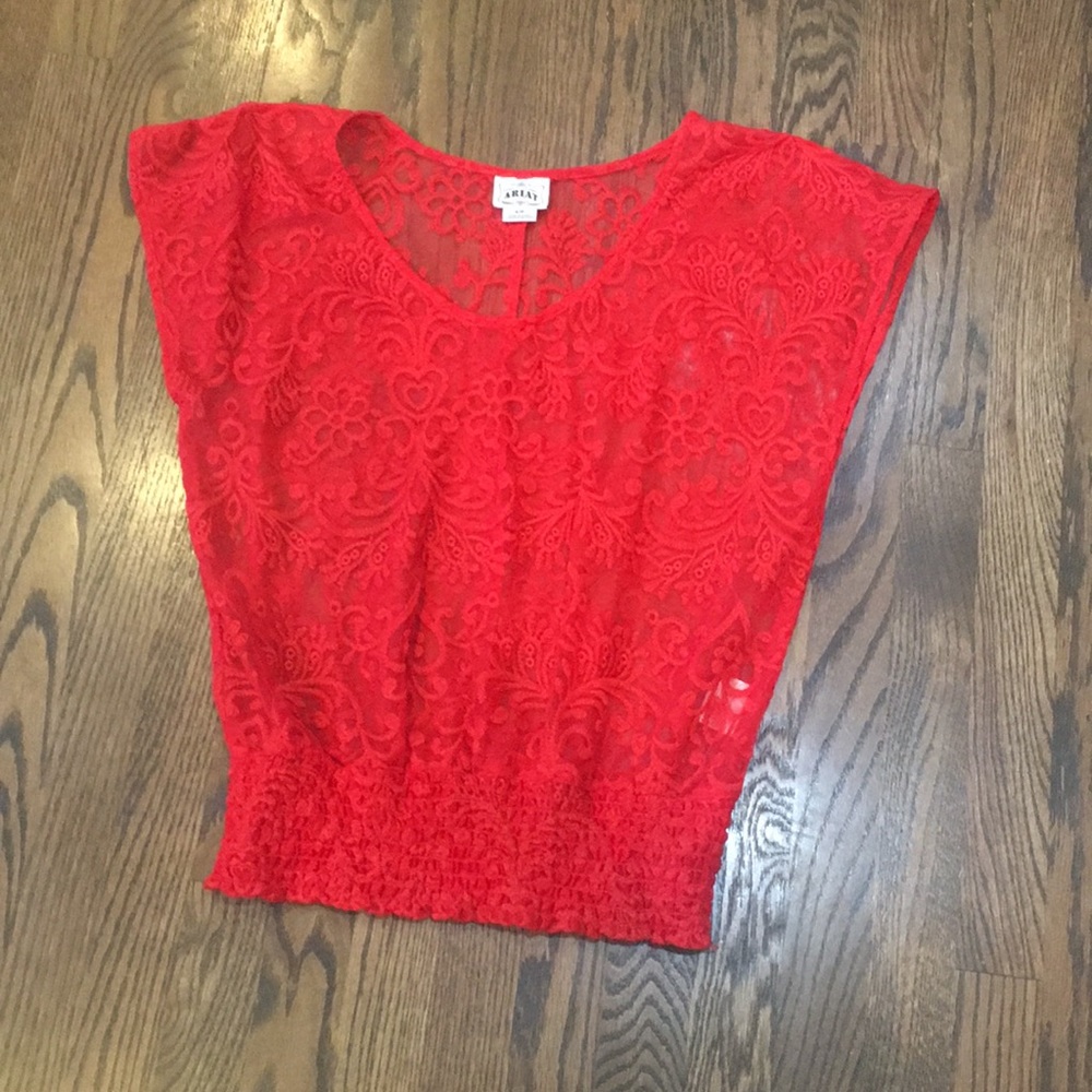 Ariat lace top